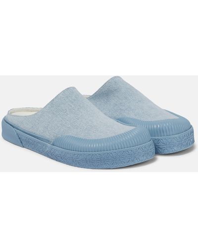 Blue Slippers for Women | Lyst Canada