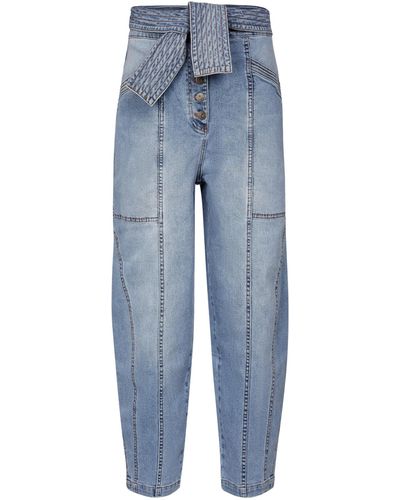 Ulla Johnson Otto High-rise Straight Jeans - Blue
