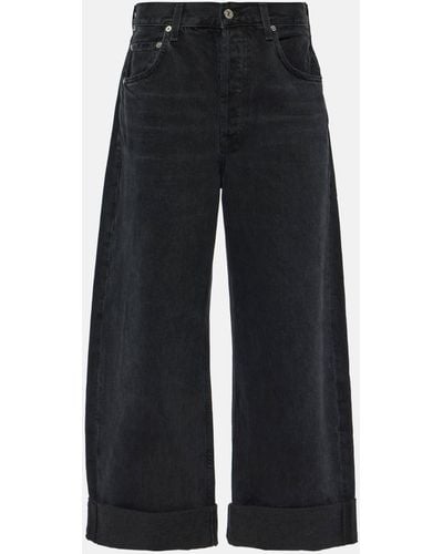Citizens of Humanity Ayla High-rise Wide-leg Jeans - Blue