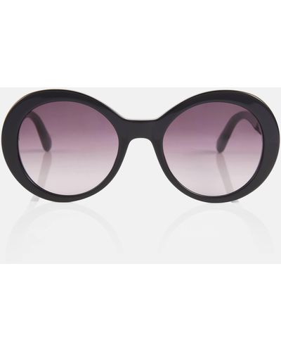Stella McCartney Round Sunglasses - Brown