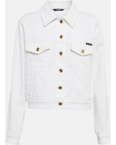 Dolce & Gabbana Denim Jacket - White