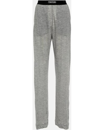 Tom Ford Cashmere Pyjama Pants - Grey