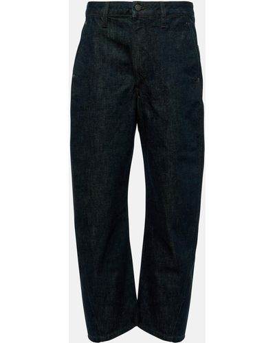 Lemaire Twisted Mid-rise Straight Jeans - Blue
