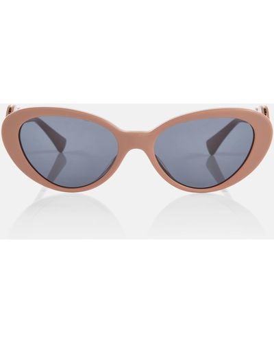 Versace Embellished Cat-eye Sunglasses - Blue