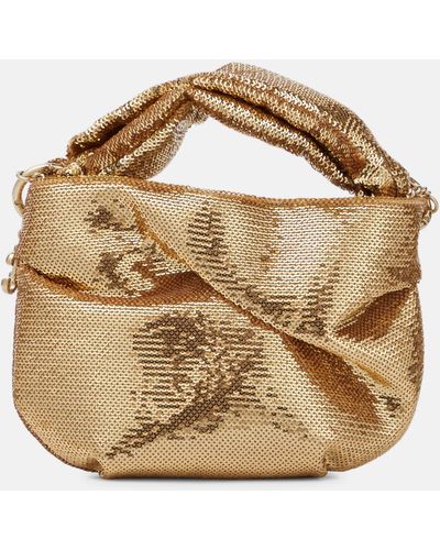 Jimmy Choo Bonny Sequined Handbag - Metallic