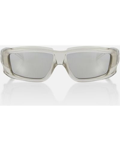 Rick Owens Rectangular Sunglasses - Grey