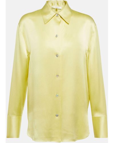 Vince Silk Shirt - Yellow