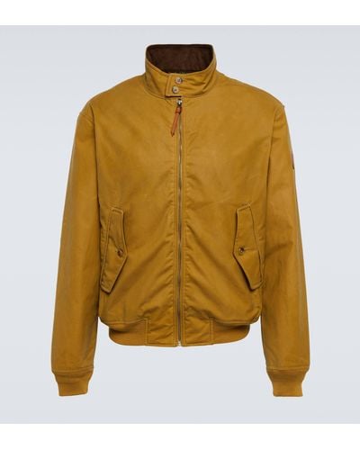 Polo Ralph Lauren Cotton Bomber Jacket - Yellow