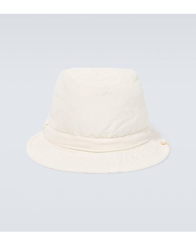 Visvim Buckley Cotton Bucket Hat - White