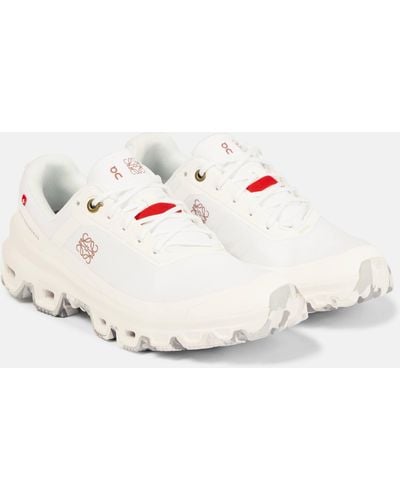 Loewe Cloudventure Running Shoe In Nylon - White