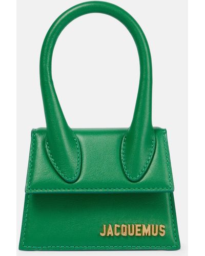 Jacquemus Le Chiquito Leather Tote Bag - Green