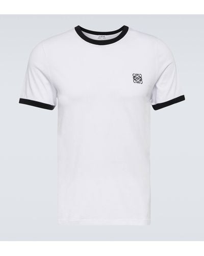 Loewe Anagram Cotton Jersey T-shirt - White