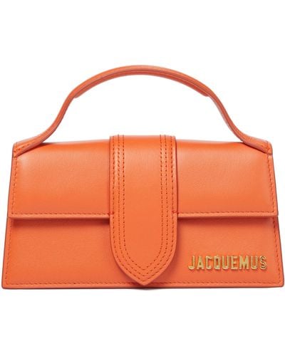 Jacquemus Exclusive To Mytheresa – Le Bambino Medium Leather Shoulder Bag - Orange