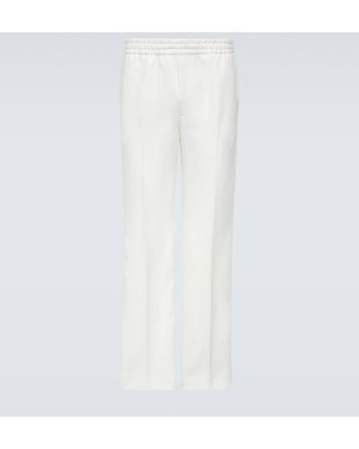Gucci Mid-rise Straight Pants - White