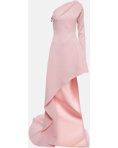Maticevski Persuade Asymmetrical Gown - Pink