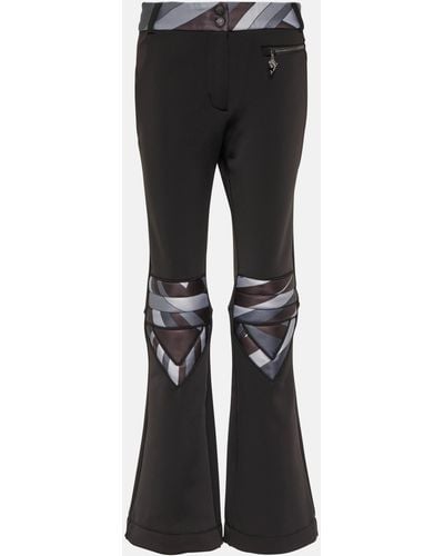 Emilio Pucci X Fusalp Printed Ski Pants - Black
