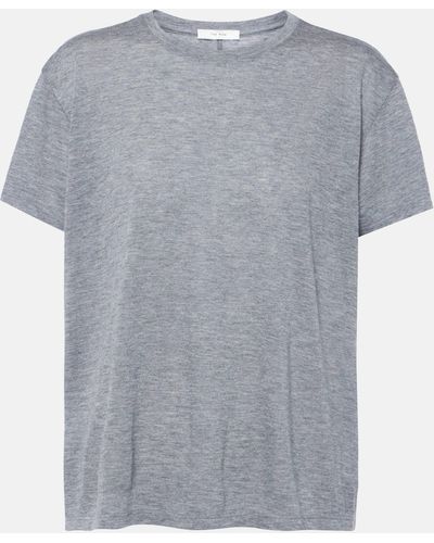 The Row Niteroi Oversized Jersey T-shirt - Grey