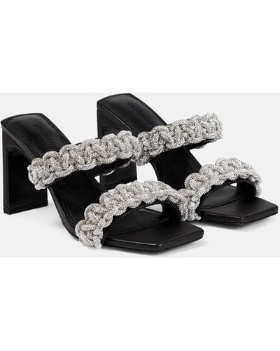Jonathan Simkhai Walker Crystal-embellished Sandals - Black
