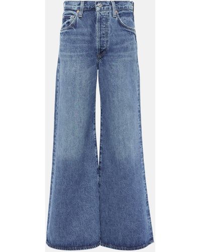 Citizens of Humanity Beverly High-rise Bootcut Jeans - Blue