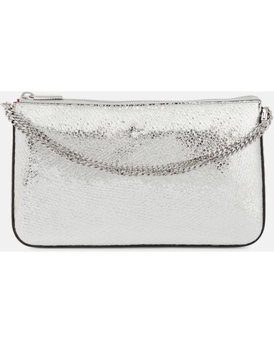 Christian Louboutin Loubila Leather Pouch - Metallic