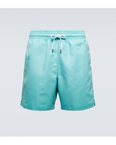 Derek Rose Maui 50 Swim Shorts - Blue