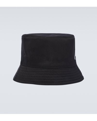 Marni Logo Canvas Bucket Hat - Black