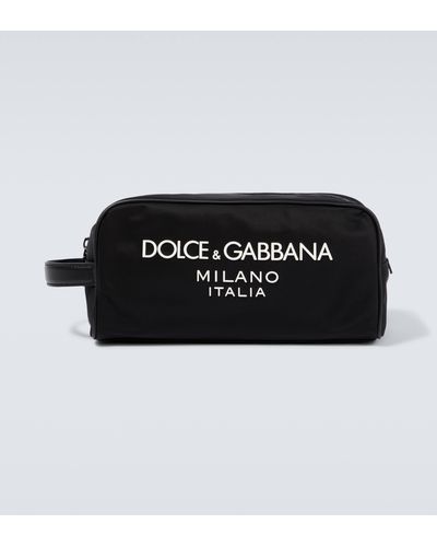 Dolce & Gabbana Logo Toiletry Bag - Black