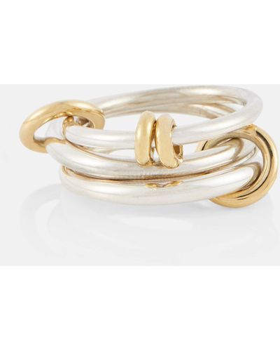 Spinelli Kilcollin Raneth Sterling Silver And 18kt Gold Ring - Metallic