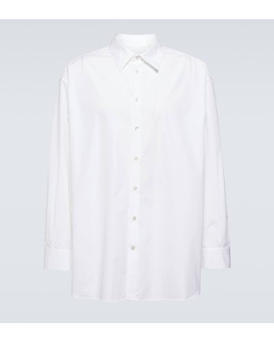 The Row Lukre Cotton Shirt - White
