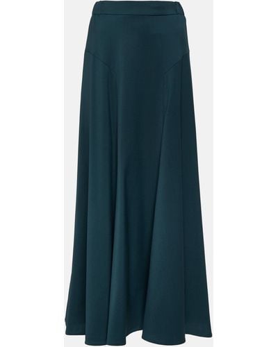 Vivienne Westwood Virgin Wool Midi Skirt - Green