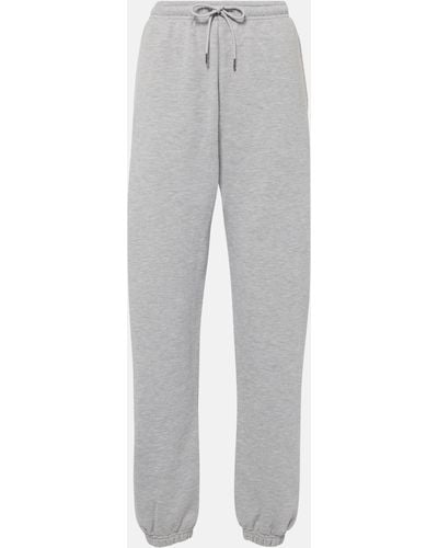 Alo Yoga Chill Cotton-blend Sweatpants - Grey