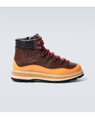 Moncler Peka Trek Boots - Brown