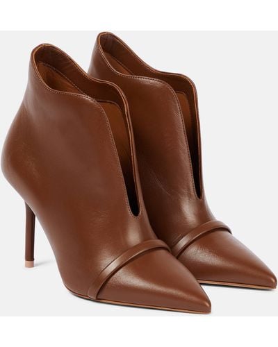 Malone Souliers Cora Leather Ankle Boots - Brown