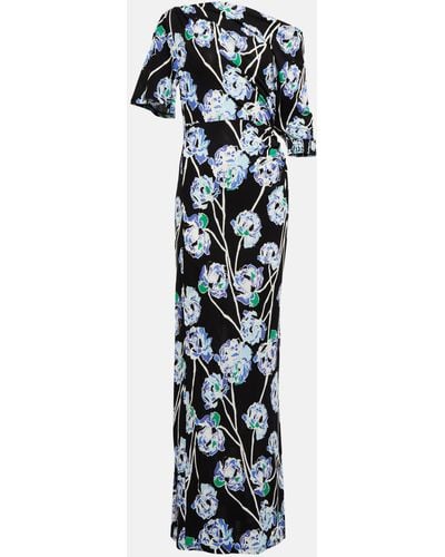 Diane von Furstenberg Wittrock Floral Jersey Maxi Dress - Multicolour