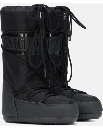 Moon Boot Icon Glance Boots - Black