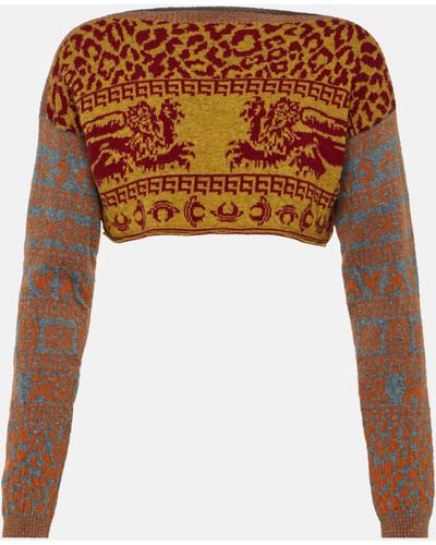 Vivienne Westwood Wool-blend Sweater - Brown