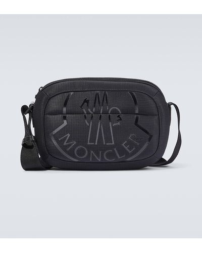 Moncler Cut Technical Shoulder Bag - Black