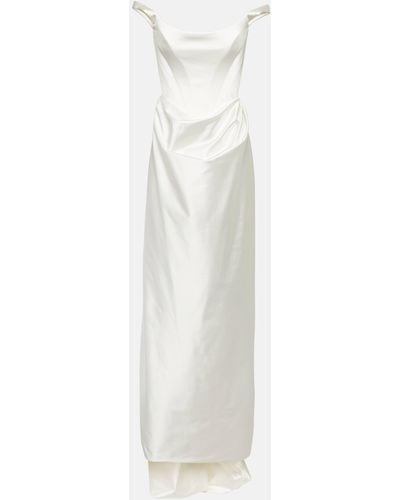 Vivienne Westwood Bridal Camille Satin Gown - White