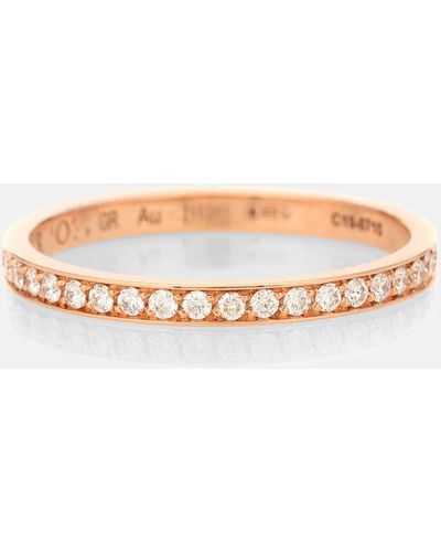 Repossi Berbere Xs 18kt Rose Gold Ring With Diamonds - Natural