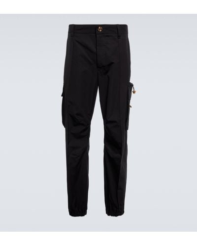 Buy Versace Collection Black Formal Trousers for Men Online