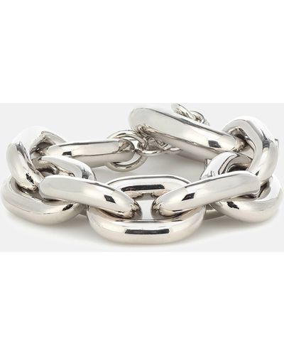 Rabanne Chain-link Bracelet - White
