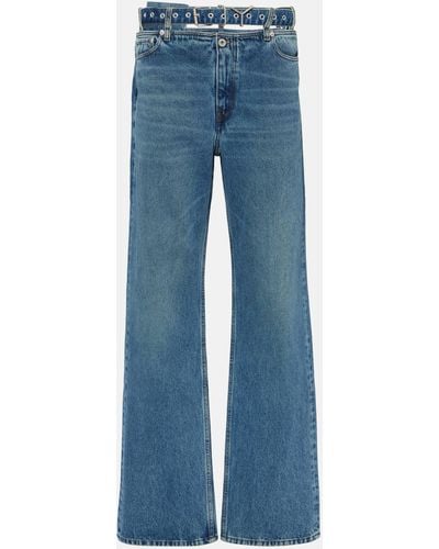 Y. Project Wide-leg Jeans - Blue