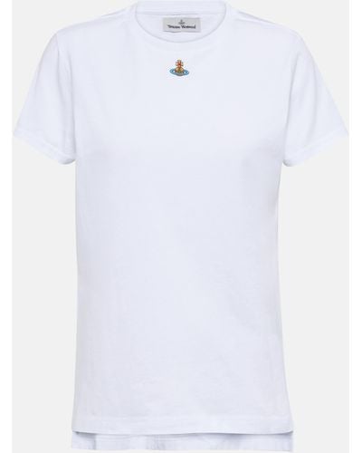 Vivienne Westwood Orb Peru Cotton T-shirt - White