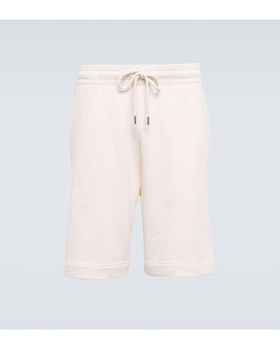 Dries Van Noten Cotton Jersey Drawstring Shorts - Pink
