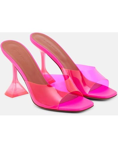 AMINA MUADDI Lupita Pvc Sandals - Pink