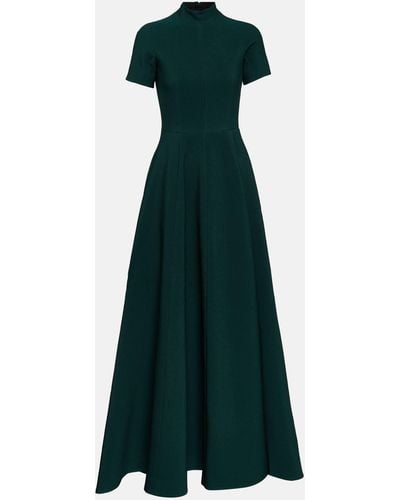 Emilia Wickstead Malinda High-neck Gown - Green