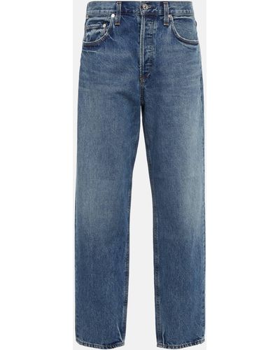 Citizens of Humanity Devi Low-rise Tapered Jeans - Blue