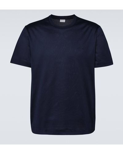 Brioni Cotton Jersey T-shirt - Blue