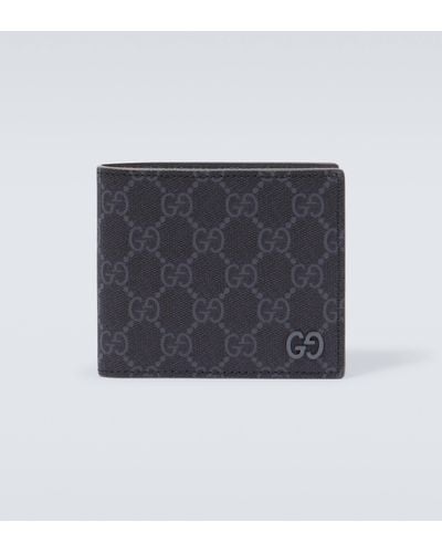 Gucci GG Canvas Wallet - Blue