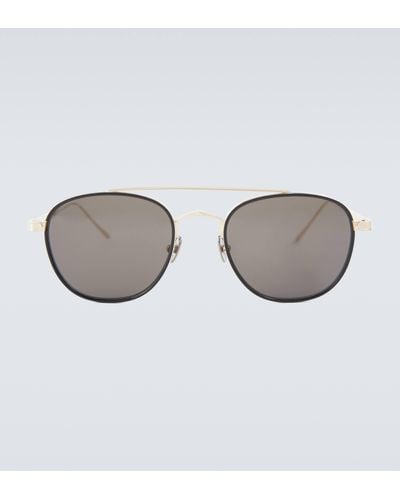 Cartier Signature C Round Sunglasses - Brown